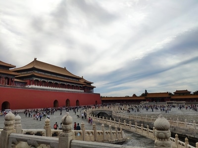 色彩-旅行-古建筑-故宫-房屋 图片素材