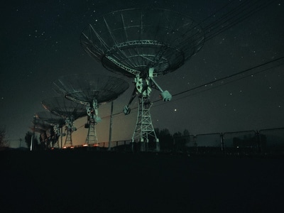 自然-旅行-星空-不老屯-天文台 图片素材