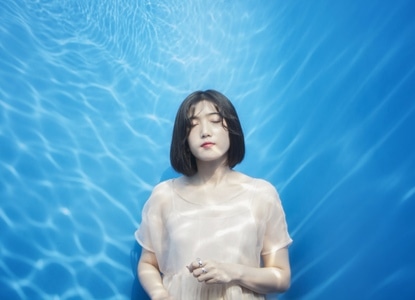 蓝天-海-人像-蓝色-水 图片素材
