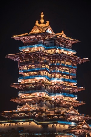 70周年摄影大赛-建筑-越王楼-风光-风景 图片素材
