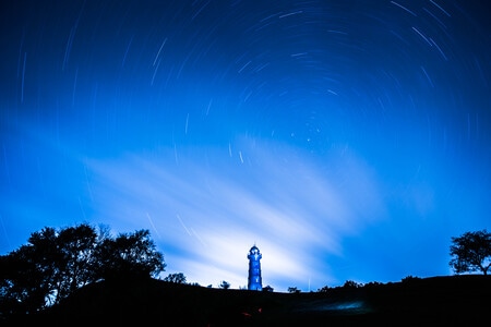生态环境-星空-风光-净月潭风光-夜景 图片素材