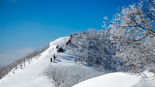 风光-长白山风光-生态环境-风景-雪景 图片素材