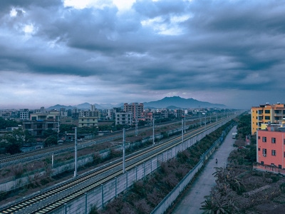 我要上封面-手机-城市色彩-曲歌微画-光线 图片素材