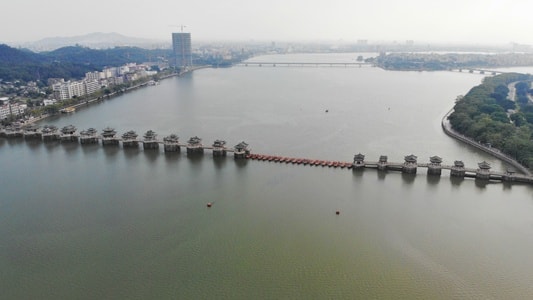 行摄粤港澳摄影大赛-建筑-古建筑-广济桥-桥 图片素材