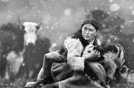 人文-少数民族-美女-女性-女人 图片素材