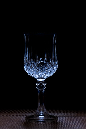 玻璃-透明-水晶杯-酒杯-蓝光 图片素材
