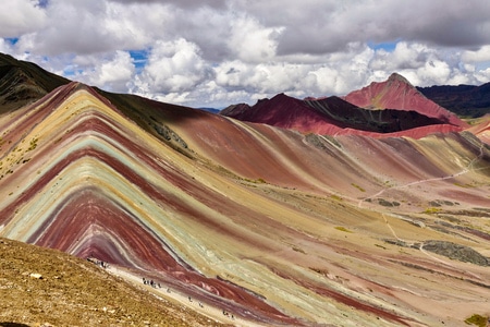 彩虹山-地貌-彩虹山-地貌-山峰 图片素材