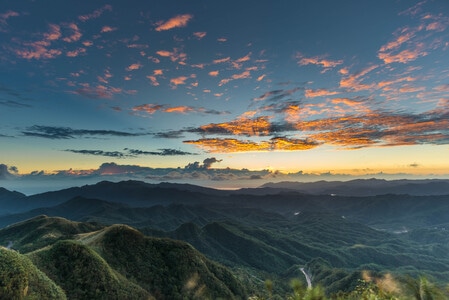 五分山-五分山-天际线-风光-山 图片素材