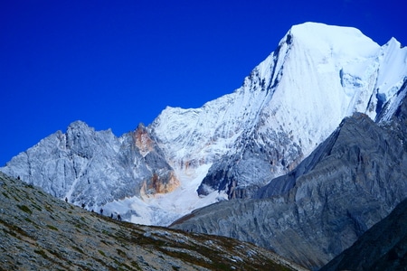 雪山-亚丁-稻城-稻城亚丁-风光 图片素材