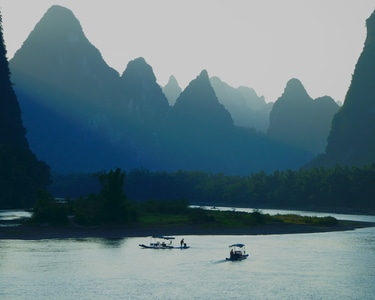山水-桂林-漓江-旅拍-旅行 图片素材