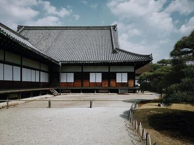 日本-旅行-京都-二条城-建筑 图片素材