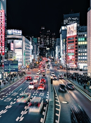 光影-色彩-扫街-日本-东京 图片素材