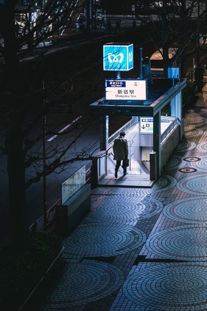 纪实-街头-人文-扫街-东京 图片素材
