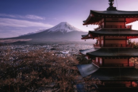 旅行-风光-富士山-日本-自然 图片素材