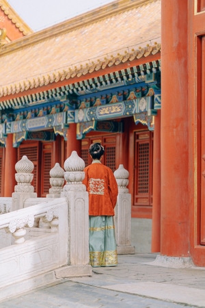 旅行-人文-故宫-古建筑-色彩 图片素材