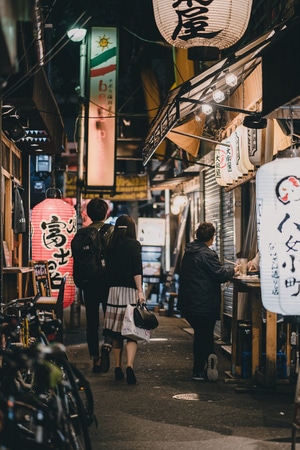 扫街-旅行-人文-日本-大阪 图片素材