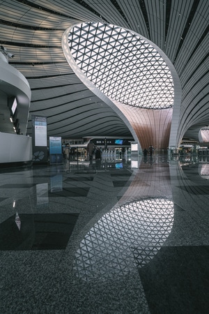 旅行-建筑-扫街-大兴国际机场-机场 图片素材