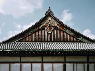 日本-旅行-京都-二条城-建筑 图片素材