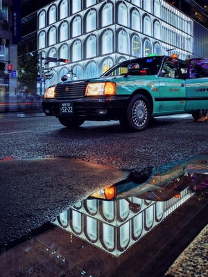 手机摄影-夜景-日本-东京-街头 图片素材