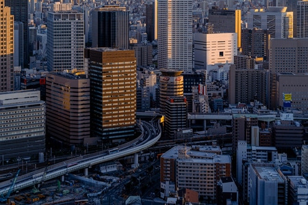 建筑-城市-人文-日本-大阪 图片素材