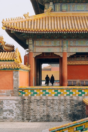 旅行-人文-故宫-古建筑-色彩 图片素材