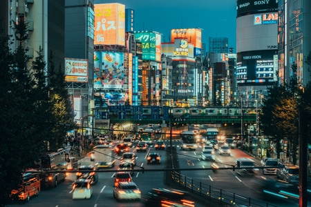 旅行-色彩-东京-日本-城市 图片素材