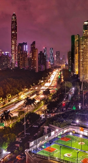 影-阳光-迷人的世界角落-建筑-房屋 图片素材