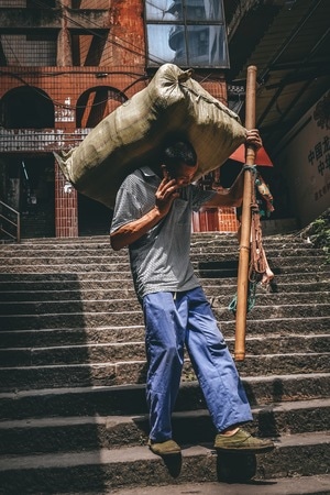 迷人的世界角落-重庆-男人-男性-阶梯 图片素材