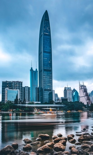在路上-影-迷人的世界角落-深圳-城市 图片素材