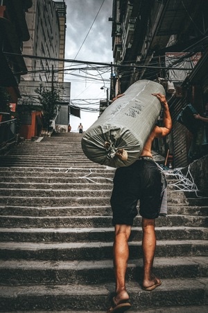 重庆-迷人的世界角落-男人-男性-背影 图片素材