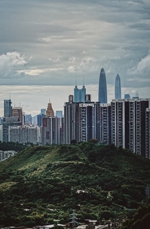 阳光-影-深圳-我和我的祖国手机摄影大赛-建筑 图片素材