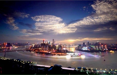风景-两江汇-建筑-城市-房屋 图片素材