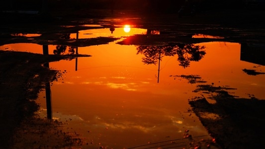 夕阳-天空-日落-风光-纪实 图片素材