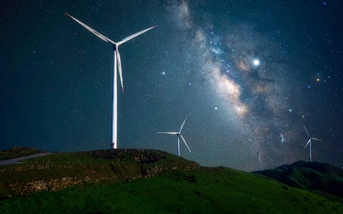 风光-旅行-星空-星星-银河 图片素材