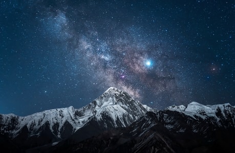 风光-旅行-雪山-星空-自然 图片素材