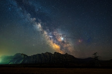 风光-星空-银河-星空-繁星 图片素材