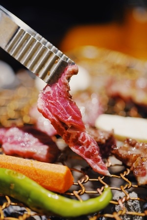 深夜食堂-美食-生肉-肉-烤肉 图片素材