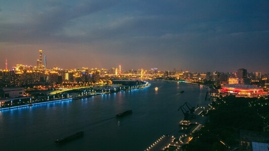 光影-建筑-城市-空间-上海市 图片素材