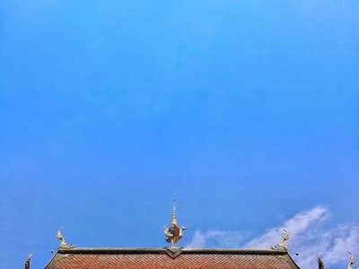 旅拍-泰国-建筑-建筑-房顶 图片素材