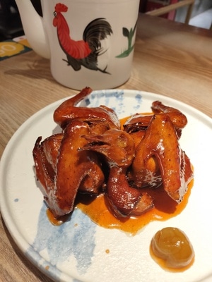 旅拍-纪实-美食-原著-烤鸭 图片素材