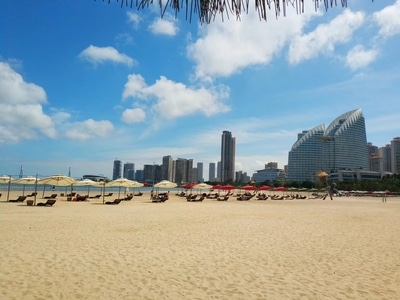旅拍-广东-风景-沙滩-城市风光 图片素材