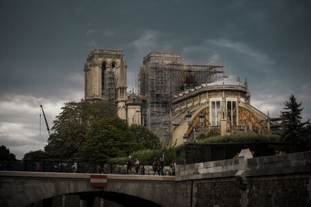 街拍-旅行-巴黎-欧洲-巴黎圣母院 图片素材