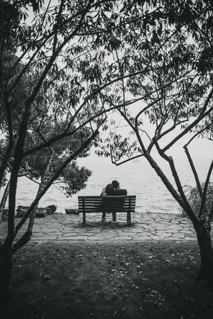 摄影-人像-黑白-风景-情侣 图片素材