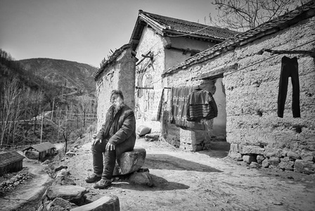 纪实-生活-人间百味-街道-老人 图片素材