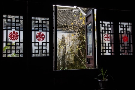 杭州-仓前老街-章太炎故居-故居-建筑 图片素材
