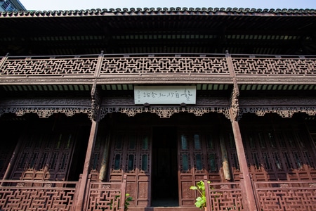 杭州-龚自珍纪念馆-故居-古建筑-龚自珍纪念馆 图片素材