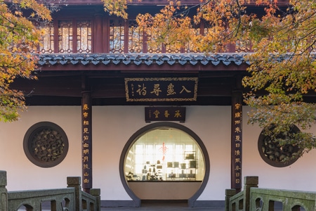 我的2019-杭州-西湖-平湖秋月-入画寻诗 图片素材