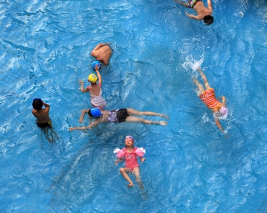 一起玩水吧-我的六月-尘世烟火-杭州-白荡海人家 图片素材