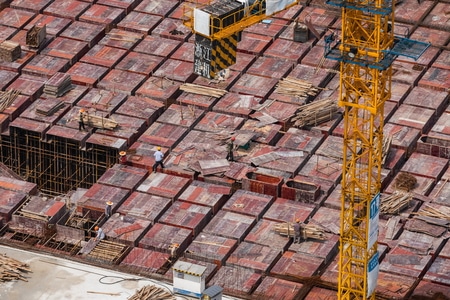 杭州-亚运公园-亚运会场馆-建设-建筑 图片素材