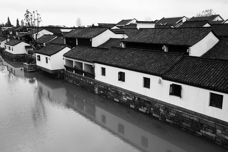 杭州-仓前老街-余杭-街头摄影-仓前老街 图片素材